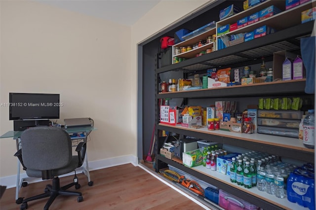 view of pantry