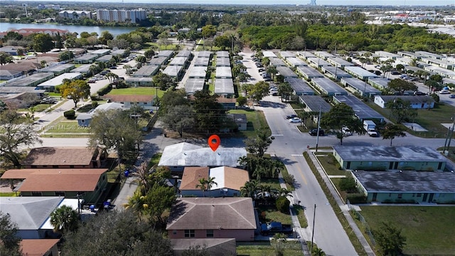 2260 Charleston St, Hollywood, FL 33020 - bird's eye view featuring a water view