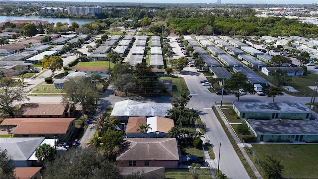 2260 Charleston St, Hollywood, FL 33020 - drone / aerial view with a water view