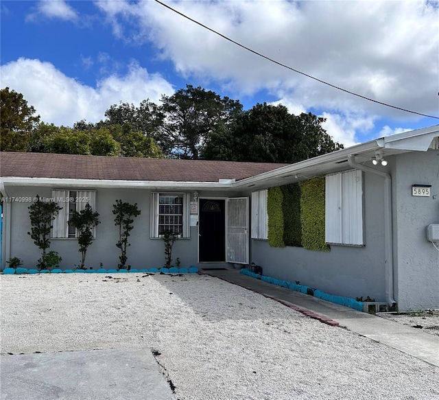5895 NW 12th Ave, Miami, FL 33127 - view of ranch-style home