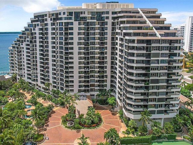 view of property featuring a water view