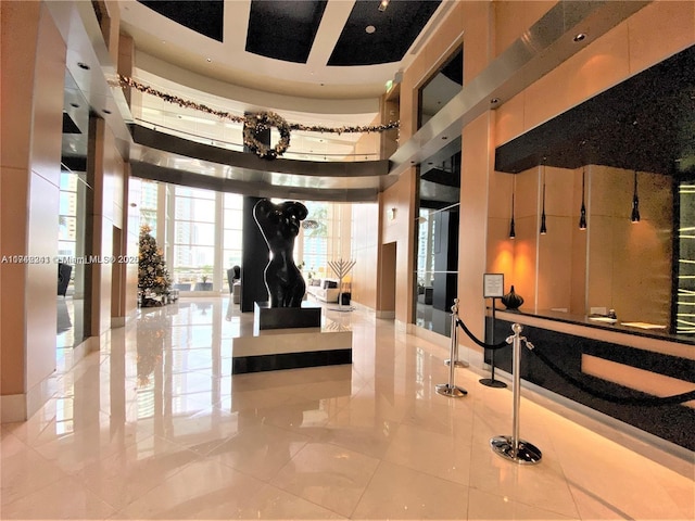 view of building lobby