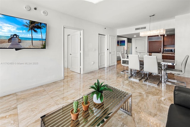 view of living room