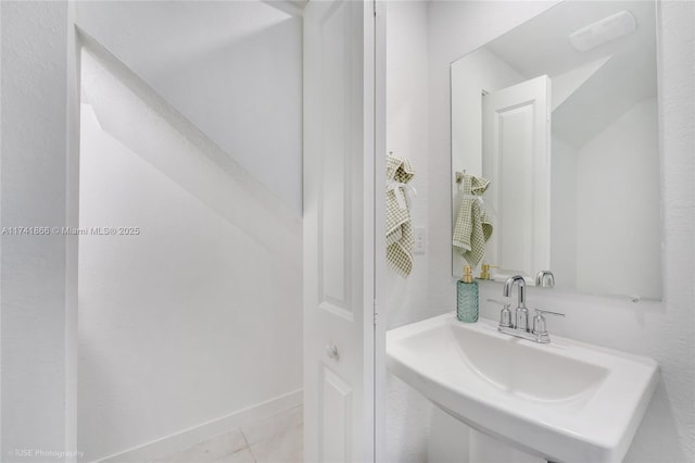 20849 NW 9th Path, Miami Gardens, FL 33169 - bathroom featuring tile patterned flooring and sink
