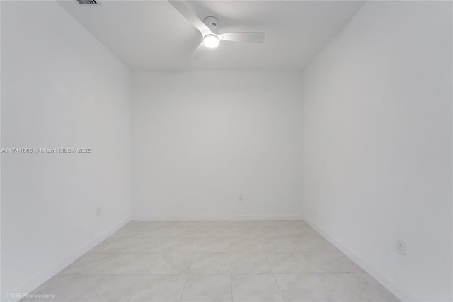 20849 NW 9th Path, Miami Gardens, FL 33169 - spare room with ceiling fan