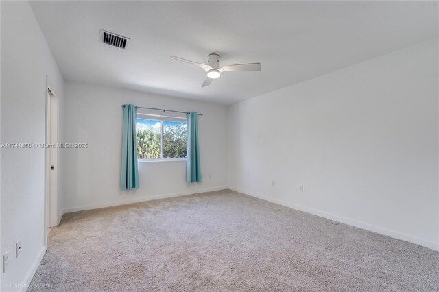 20849 NW 9th Path, Miami Gardens, FL 33169 - carpeted spare room with ceiling fan