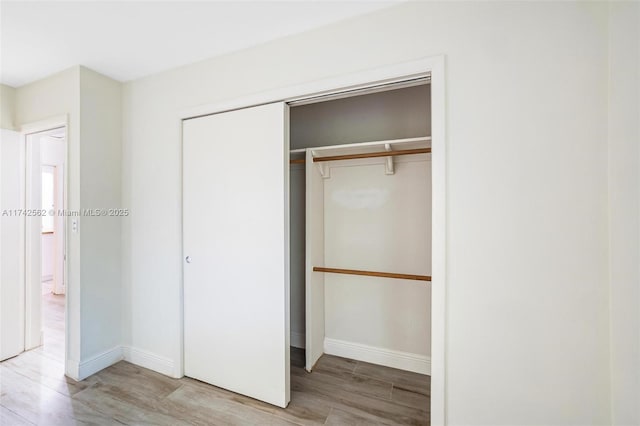 view of closet