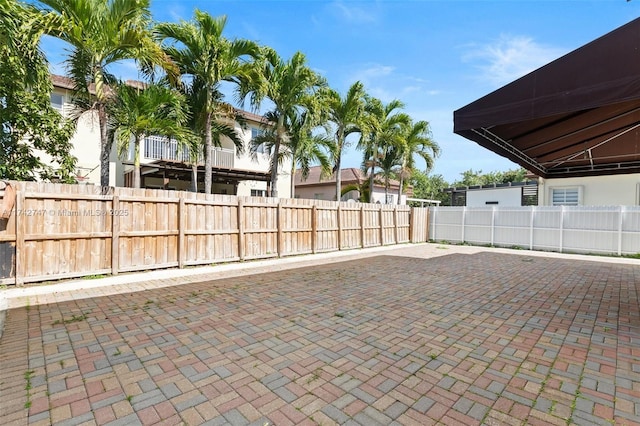 view of patio