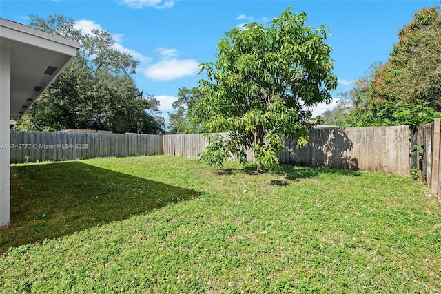 view of yard