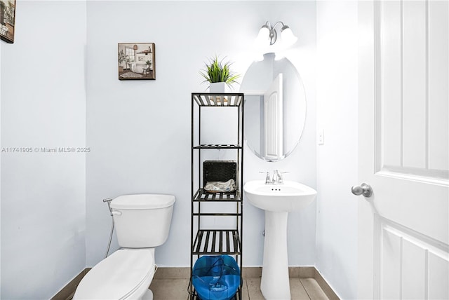 bathroom with toilet