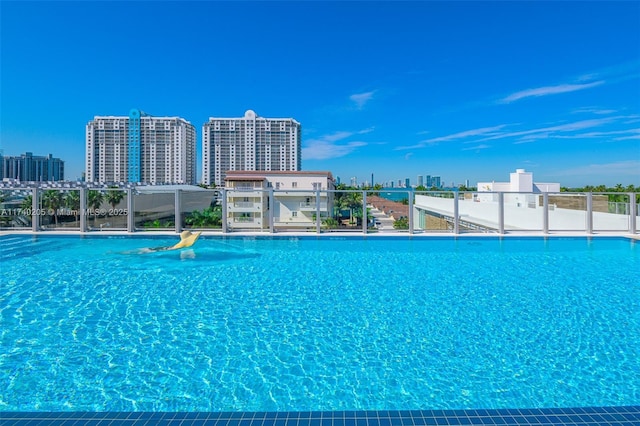 view of pool