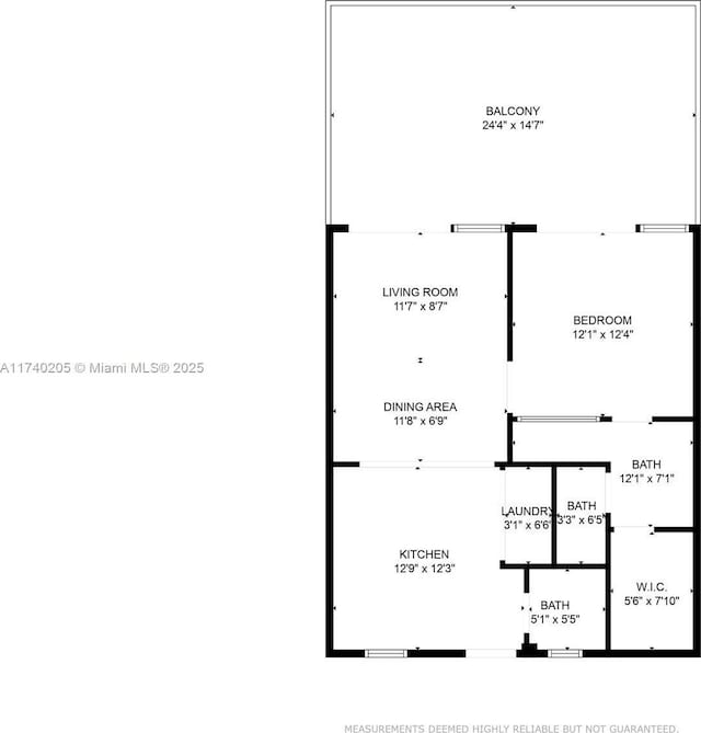 1201 20th St Unit 313, Miami Beach, FL 33139 - plan