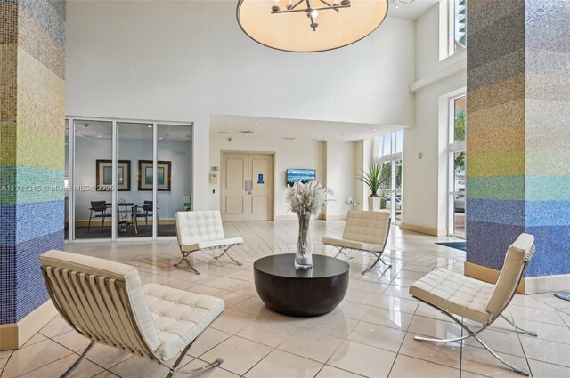 2000 N Bayshore Dr Unit 304, Miami, FL 33137 - lobby featuring a high ceiling