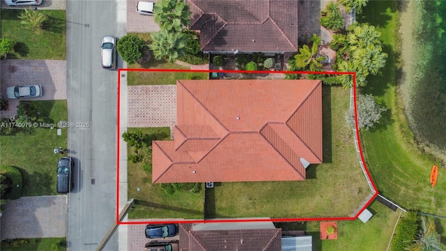 12239 SW 140th St, Miami, FL 33186 - aerial view of property and surrounding area featuring property boundaries highlighted