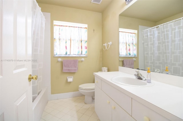 12239 SW 140th St, Miami, FL 33186 - full bath with tile patterned flooring, healthy amount of natural light, toilet, and vanity