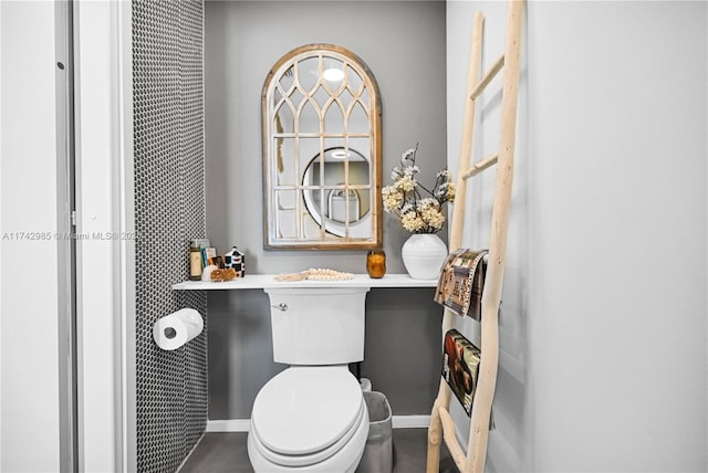 bathroom with toilet