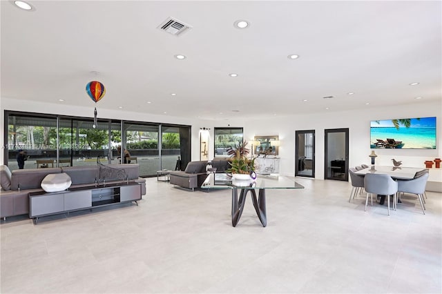 view of living room