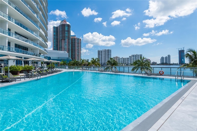 view of swimming pool