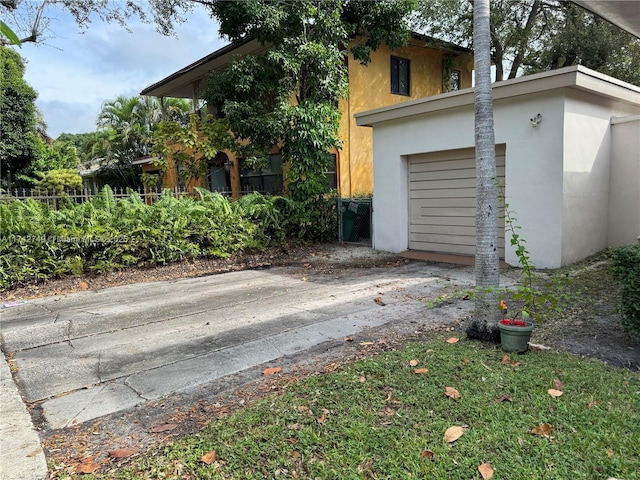 view of back of property