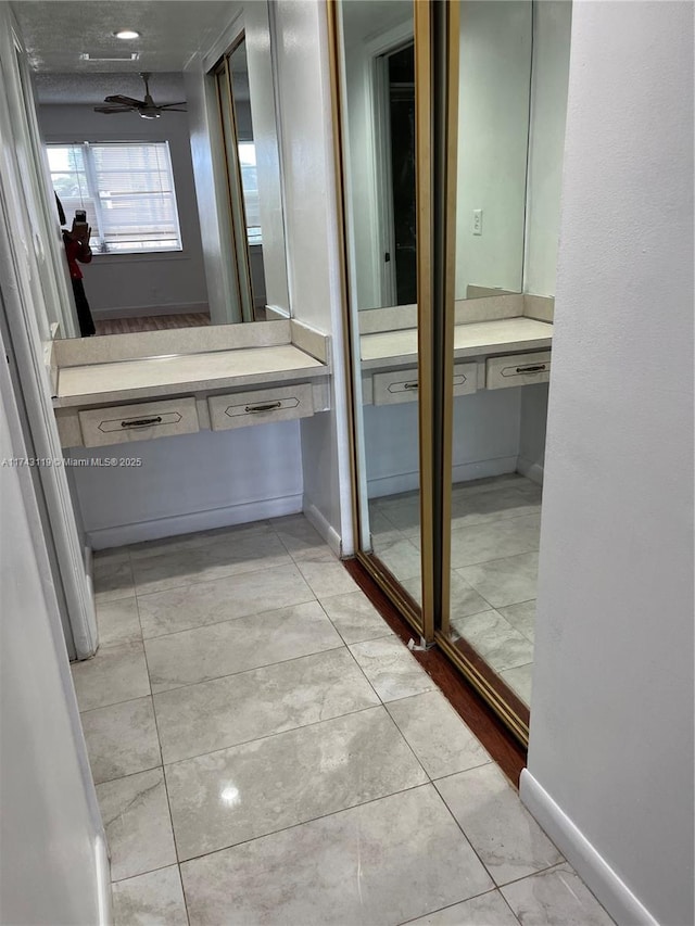 bathroom featuring tile patterned floors