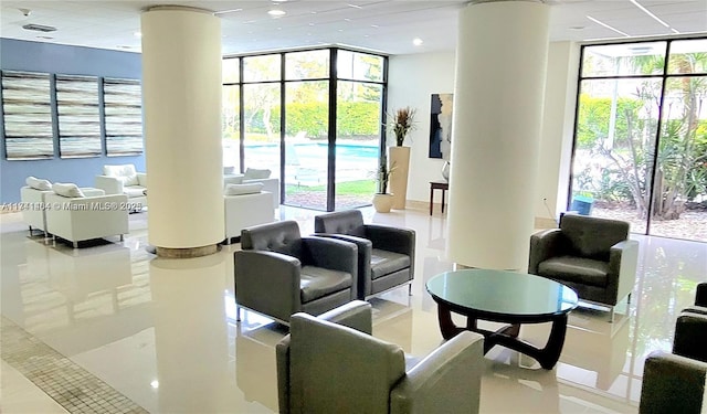 view of common area