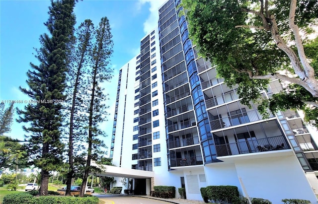 view of property