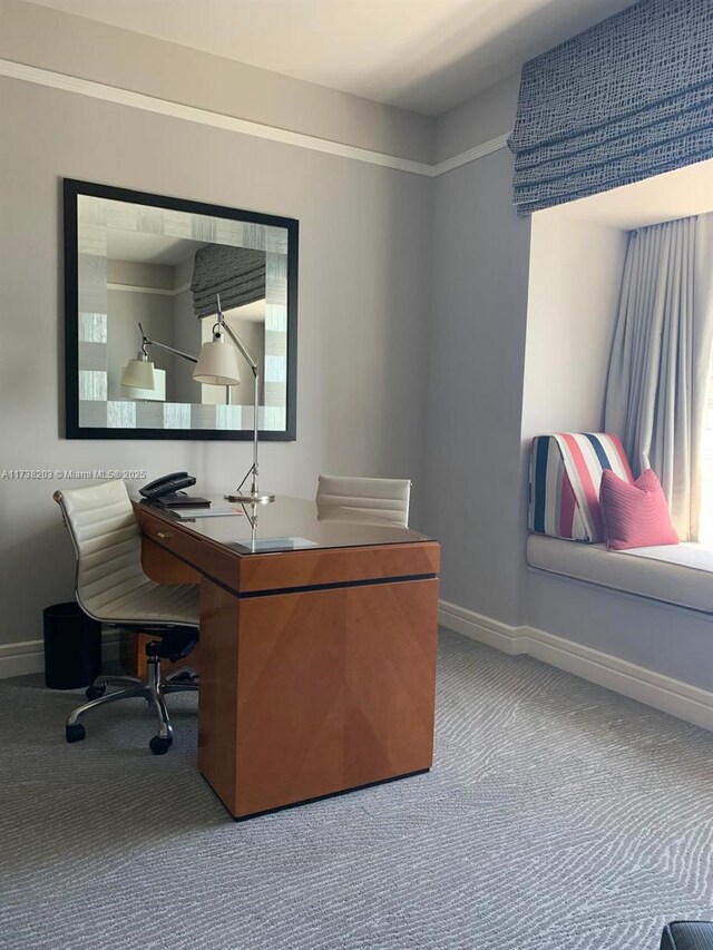 1435 Brickell Ave Unit 3506, Miami, FL 33131 - office with carpet floors