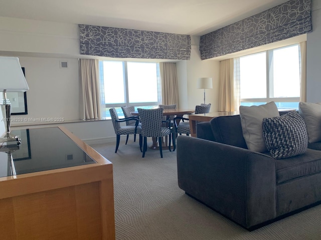 1435 Brickell Ave Unit 3506, Miami, FL 33131 - view of carpeted living room