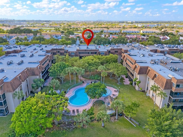661 NE 195th St Unit 312, Miami, FL 33179 - birds eye view of property