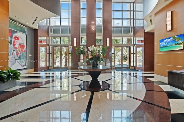 view of building lobby