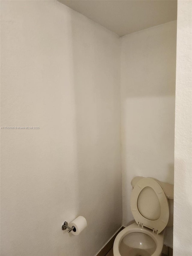 bathroom with toilet