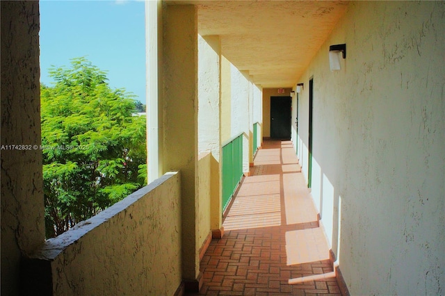 view of hallway