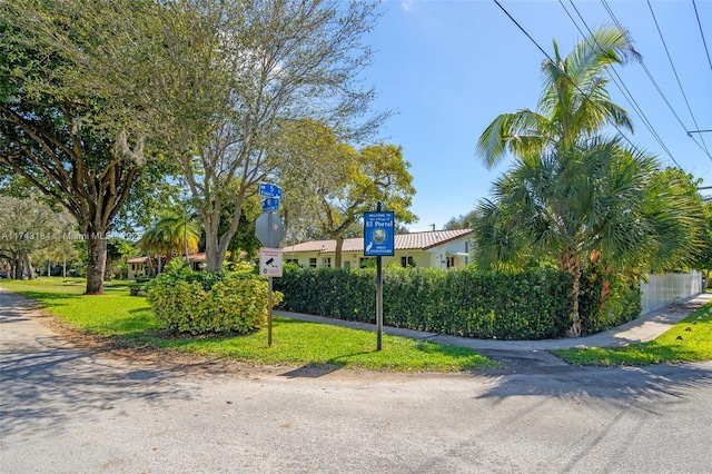 view of street