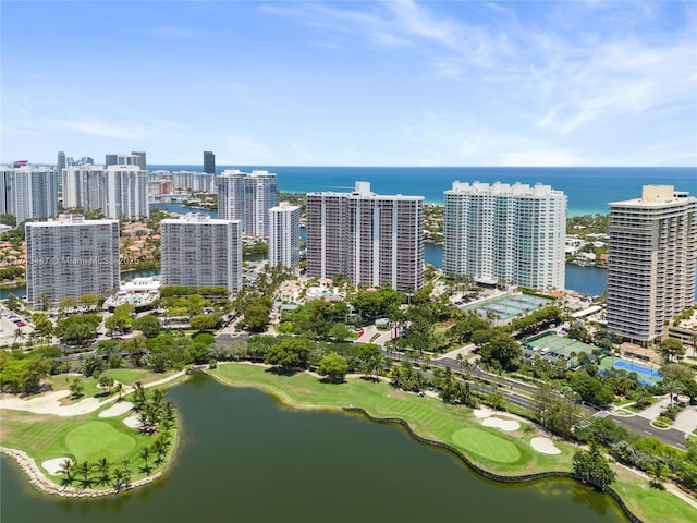 20281 E Country Club Dr Unit 403, Aventura, FL 33180 - view of urban area featuring a large body of water and a golf club