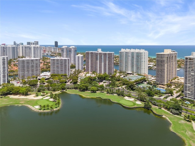 20281 E Country Club Dr Unit 403, Aventura, FL 33180 - view of urban area with a nearby body of water and a local golf course