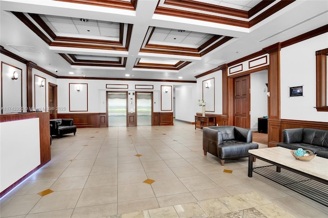 view of community lobby