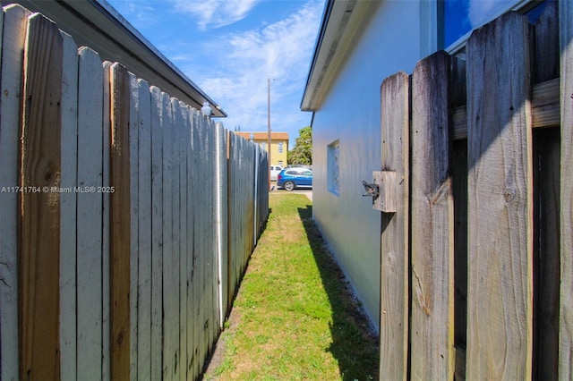 view of side of home