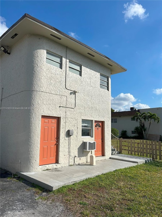 rear view of house with a patio area