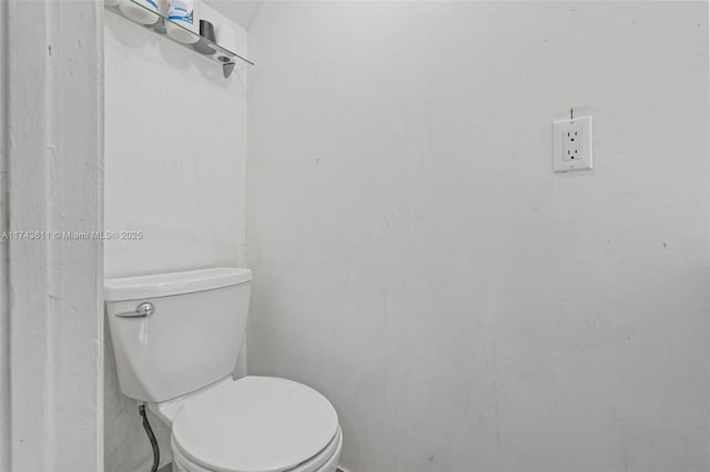 bathroom with toilet