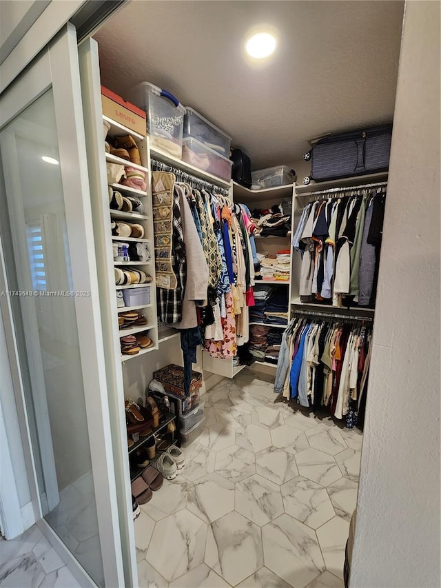 view of spacious closet