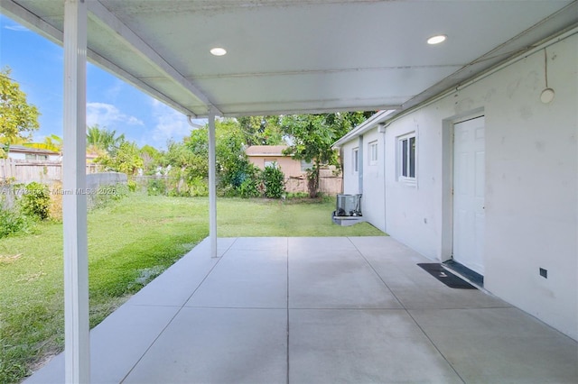 1431 NE 156th Ter, North Miami Beach, FL 33162 - fenced backyard featuring a patio area