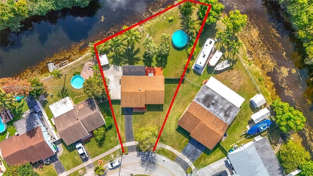 drone / aerial view