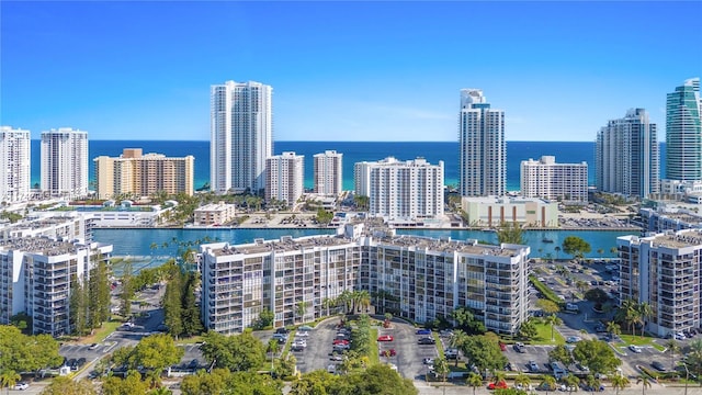 800 Parkview Dr Unit 909, Hallandale Beach, FL 33009 - view of city with a water view