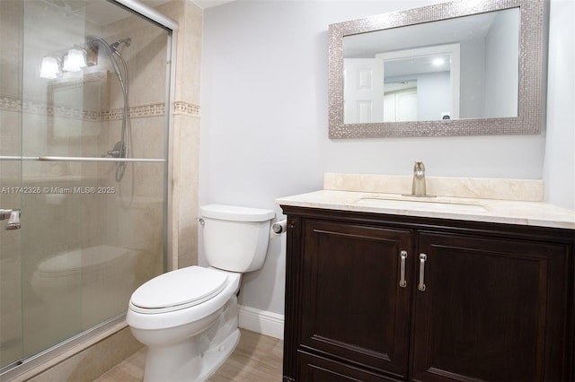 6911 Environ Blvd Unit 5L, Lauderhill, FL 33319 - bathroom with vanity and a stall shower