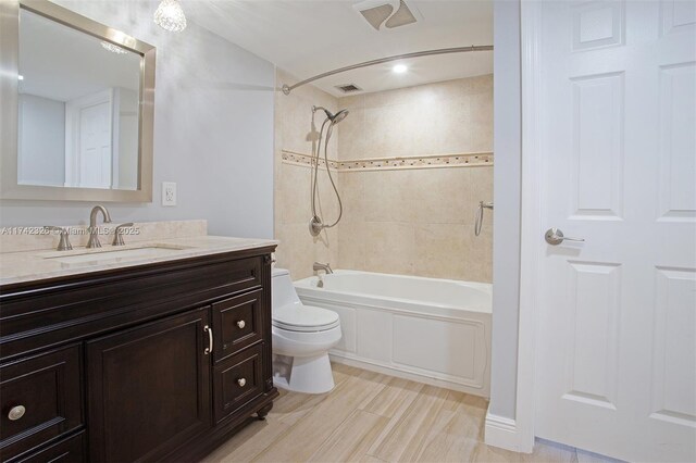 6911 Environ Blvd Unit 5L, Lauderhill, FL 33319 - full bathroom featuring vanity and washtub / shower combination