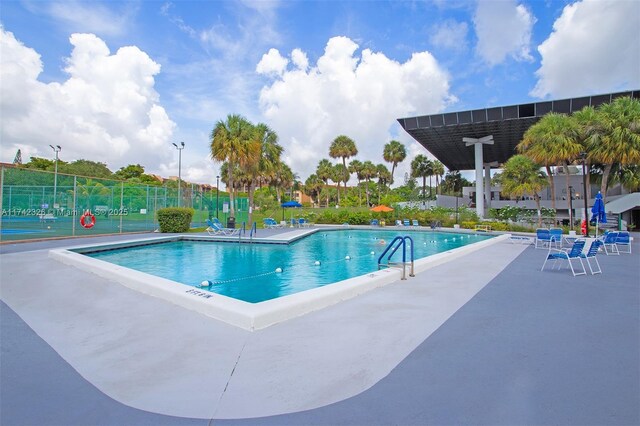6911 Environ Blvd Unit 5L, Lauderhill, FL 33319 - community pool with a patio