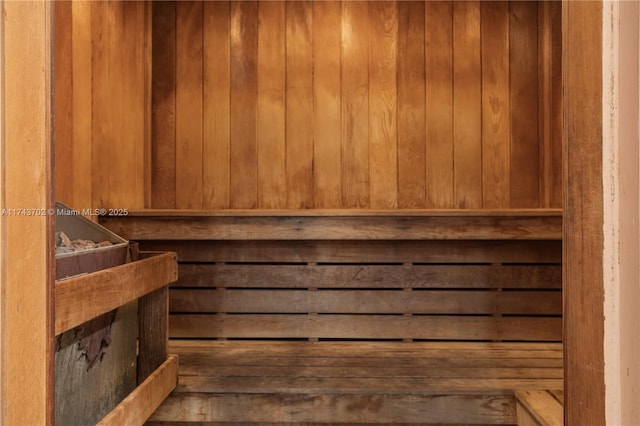 view of sauna / steam room