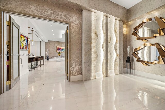 view of building lobby
