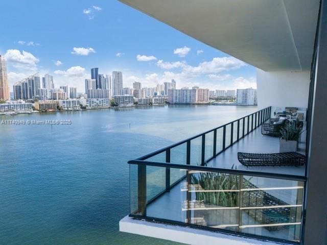 5000 Island Estates Dr Unit Ph1508, Aventura, FL 33160 - water view with skyline