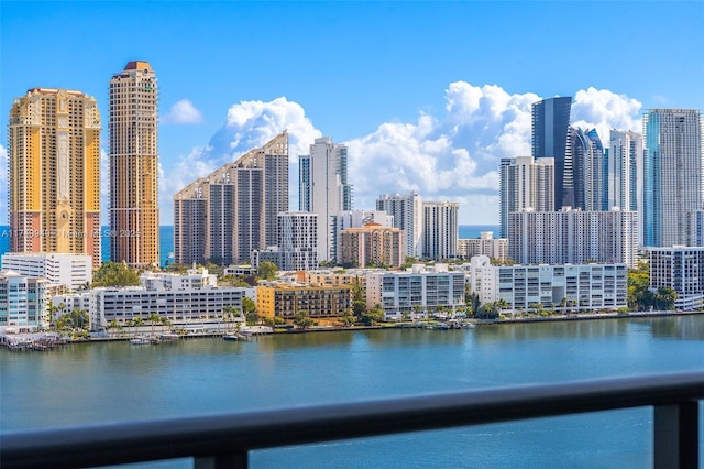 5000 Island Estates Dr Unit Ph1508, Aventura, FL 33160 - skyline view with a nearby body of water